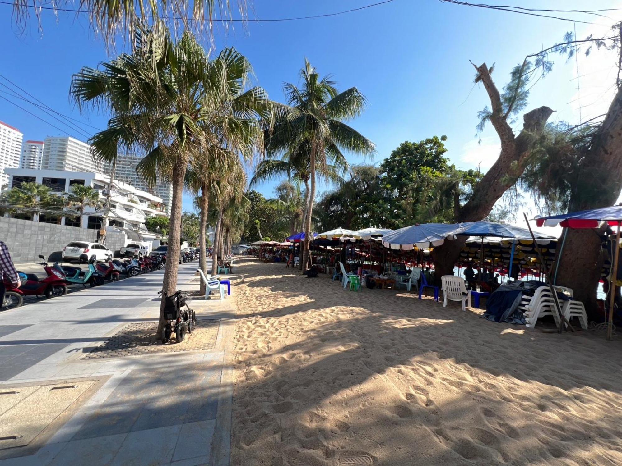 Pattaya Pool Villa39A 300 Mater To Beach Gate Exit المظهر الخارجي الصورة