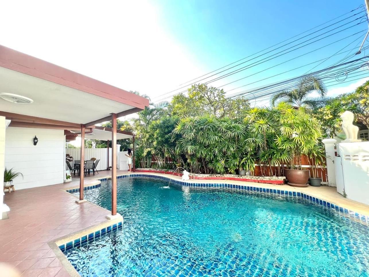 Pattaya Pool Villa39A 300 Mater To Beach Gate Exit المظهر الخارجي الصورة